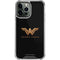 DC Comics Wonder Woman Gold Emblem iPhone 13 Pro Max Clear Case